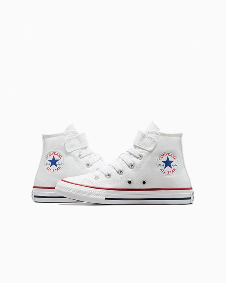 Zapatillas Altas Converse Chuck Taylor All Star Easy-On Niña Blancas Beige | PE L42WPE